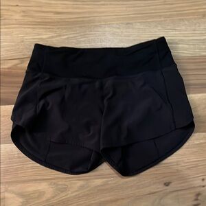 Women's Black Athletic Shorts